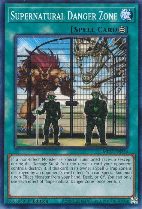 Supernatural Danger Zone [MP22-EN224] Common (ONLINE ORDER ONLY)