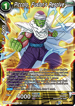 Piccolo, Fusion's Resolve (BT17-099) [Ultimate Squad] (ONLINE ORDER ONLY)
