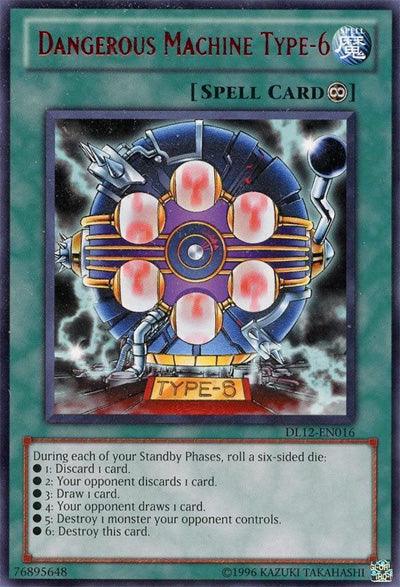 Dangerous Machine Type-6 (Red) [DL12-EN016] Rare (ONLINE ORDER ONLY)