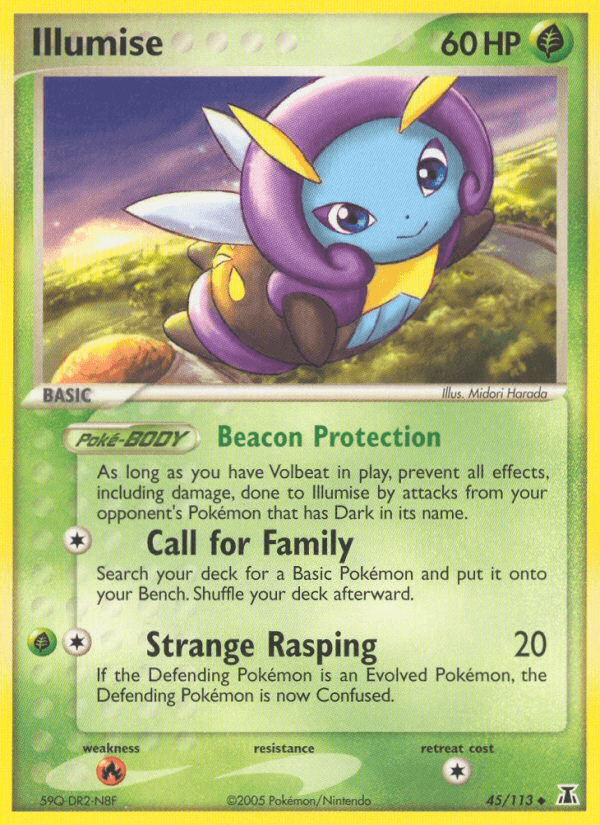 Illumise (45/113) [EX: Delta Species] (Online Only)