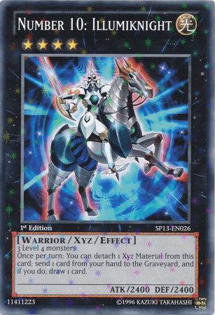 Number 10: Illumiknight [SP13-EN026] Starfoil Rare (ONLINE ORDER ONLY)