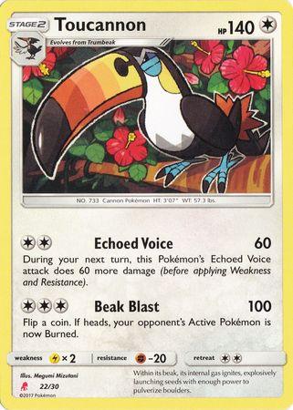Toucannon (22/30) [Sun & Moon: Trainer Kit - Lycanroc] (Online Only)