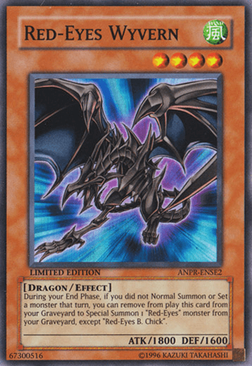Red-Eyes Wyvern [ANPR-ENSE2] Super Rare (ONLINE ORDER ONLY)