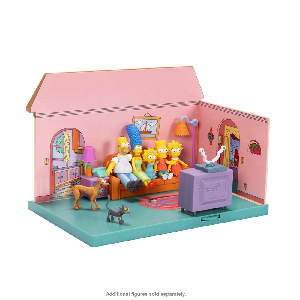 The Simpsons House Living Room Diorama Playset (ONLINE ORDER ONLY)