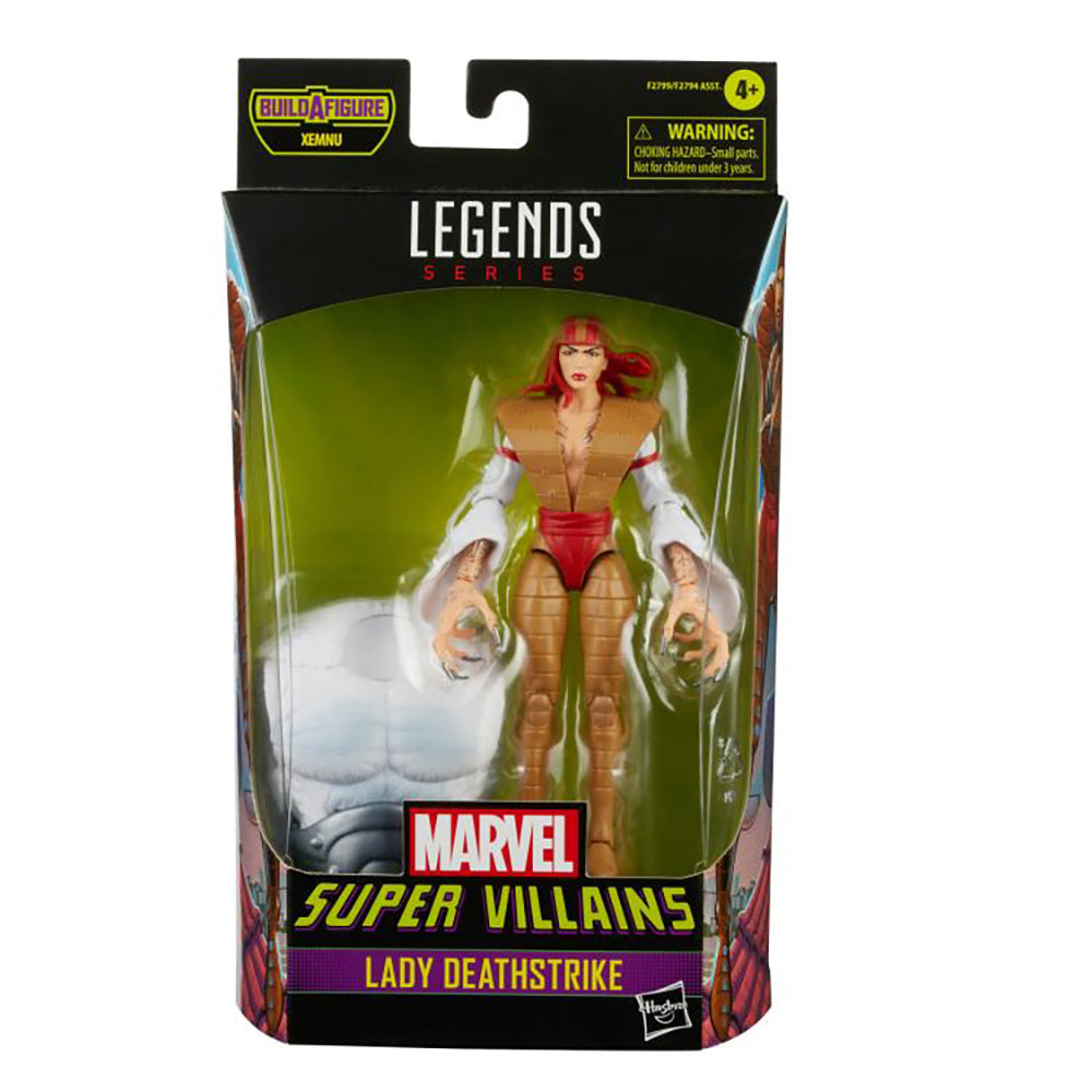 Super Villians Marvel Legends - Lady Deathstrike 6-Inch Action Figure (Xemnu Build-A-Figure) (ONLINE ORDER ONLY)
