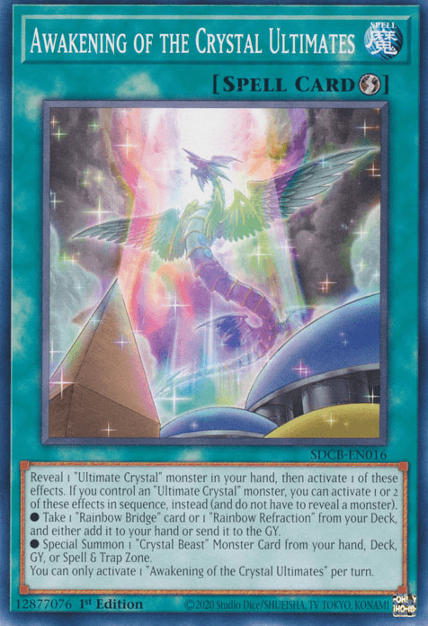 Awakening of the Crystal Ultimates [SDCB-EN016] Common (ONLINE ORDER ONLY)