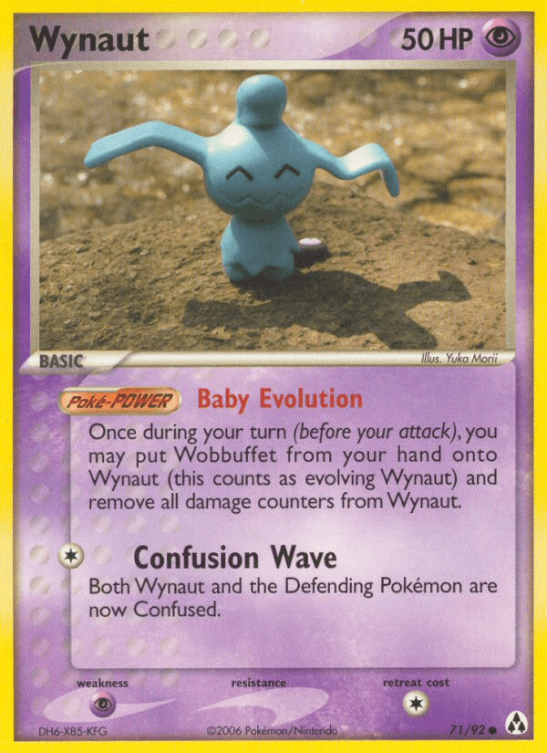 Wynaut (71/92) [EX: Legend Maker] (Online Only)