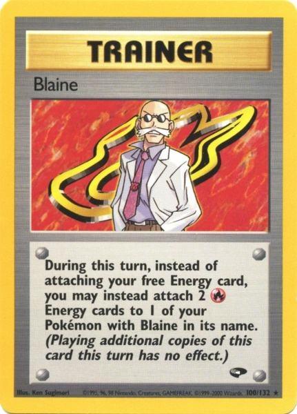Blaine (100/132) [Gym Challenge Unlimited] (Online Only)