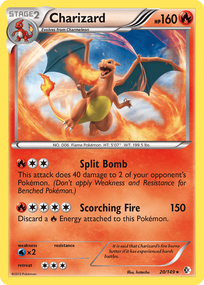 Charizard (20/149) [Black & White: Boundaries Crossed] (Online Only)