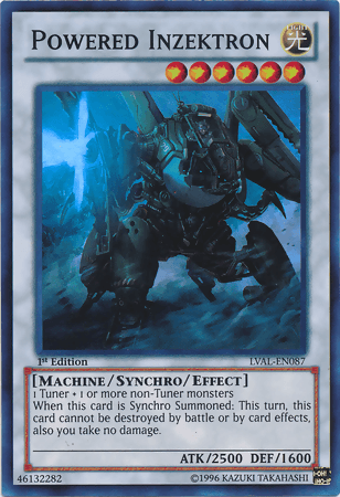 Powered Inzektron [LVAL-EN087] Super Rare (ONLINE ORDER ONLY)