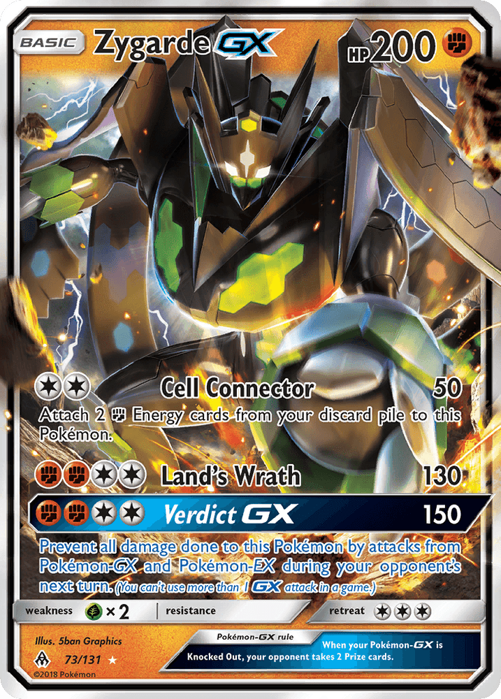 Zygarde GX (73/131) [Sun & Moon: Forbidden Light] (Online Only)