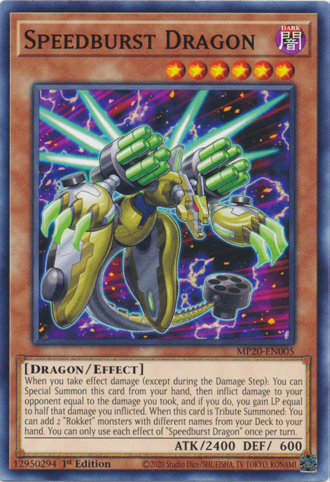 Speedburst Dragon [MP20-EN005] Common (ONLINE ORDER ONLY)