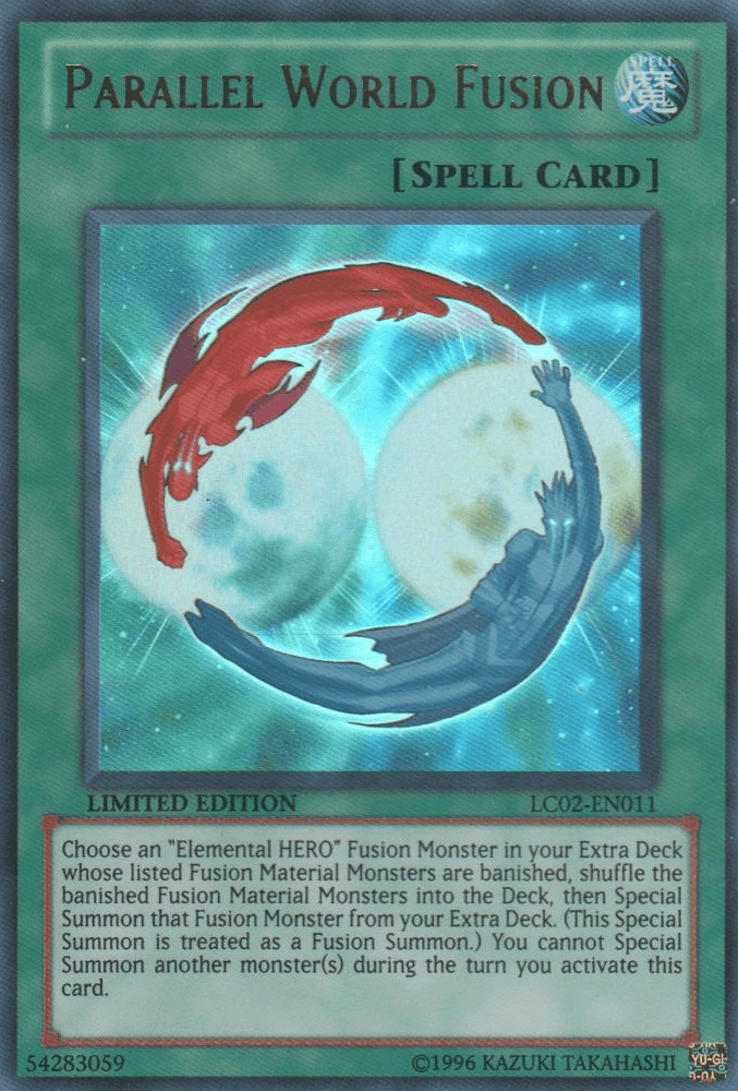 Parallel World Fusion [LC02-EN011] Ultra Rare (ONLINE ORDER ONLY)
