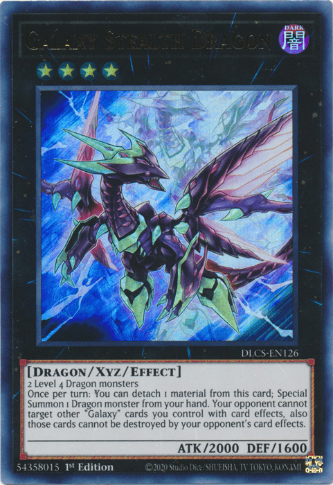 Galaxy Stealth Dragon [DLCS-EN126] Ultra Rare (ONLINE ORDER ONLY)