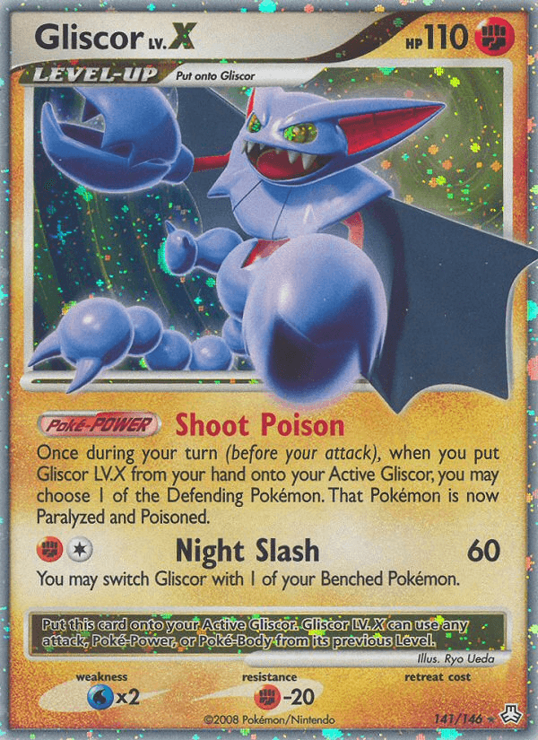 Gliscor LV.X (141/146) [Diamond & Pearl: Legends Awakened] (Online Only)