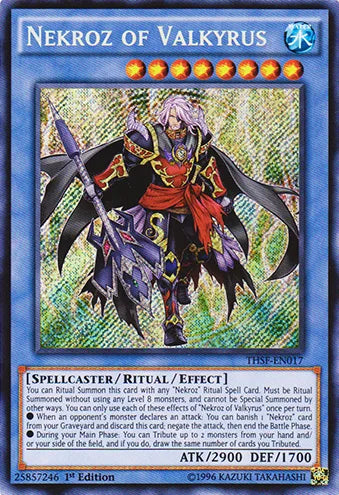 Nekroz of Valkyrus [THSF-EN017] Secret Rare