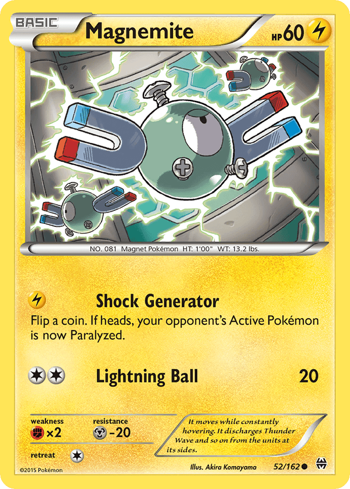 Magnemite (52/162) [XY: BREAKthrough] (Online Only)