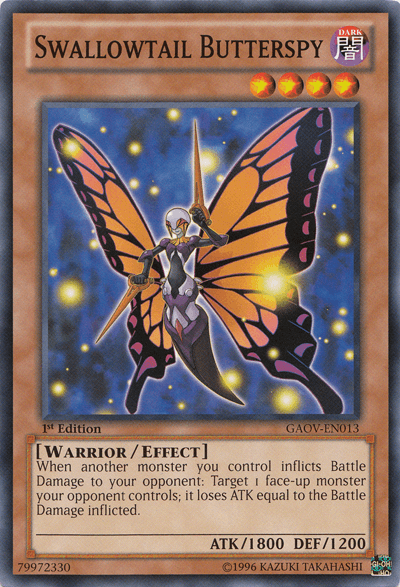 Swallowtail Butterspy [GAOV-EN013] Common (ONLINE ORDER ONLY)
