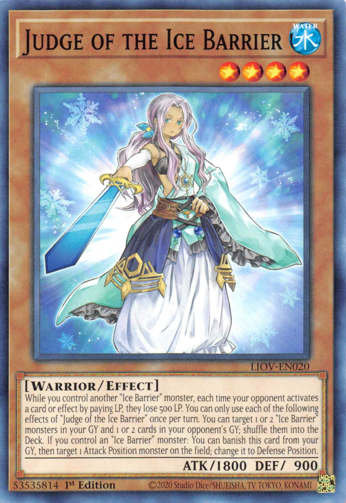 Judge of the Ice Barrier [LIOV-EN020] Common (ONLINE ORDER ONLY)