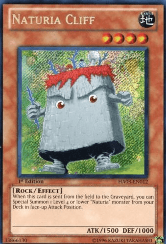 Naturia Cliff [HA03-EN012] Secret Rare (ONLINE ORDER ONLY)