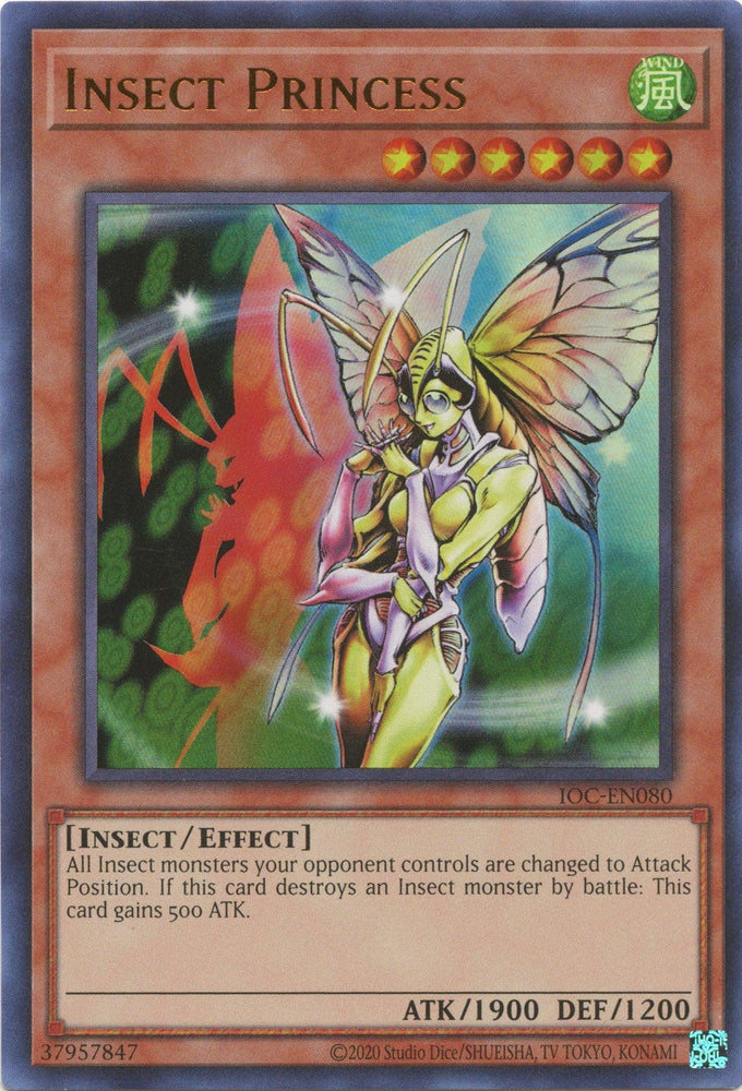 Insect Princess (25th Anniversary) [IOC-EN080] Ultra Rare (ONLINE ORDER ONLY)