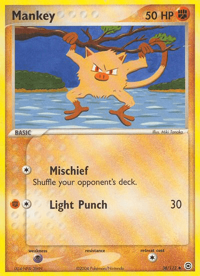 Mankey (38/112) [EX: FireRed & LeafGreen] (Online Only)