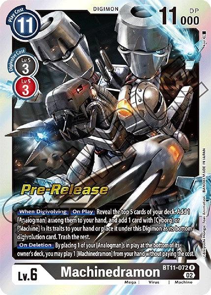Machinedramon [BT11-072] [Dimensional Phase Pre-Release Promos] (ONLINE ORDER ONLY)