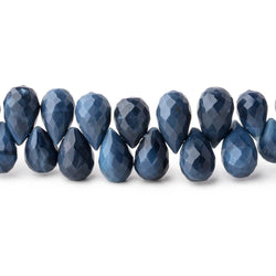 9x6-10x6mm Owyhee Blue Opal Tear Drop Beads 8 inch 61 pieces (ONLINE ORDER ONLY)