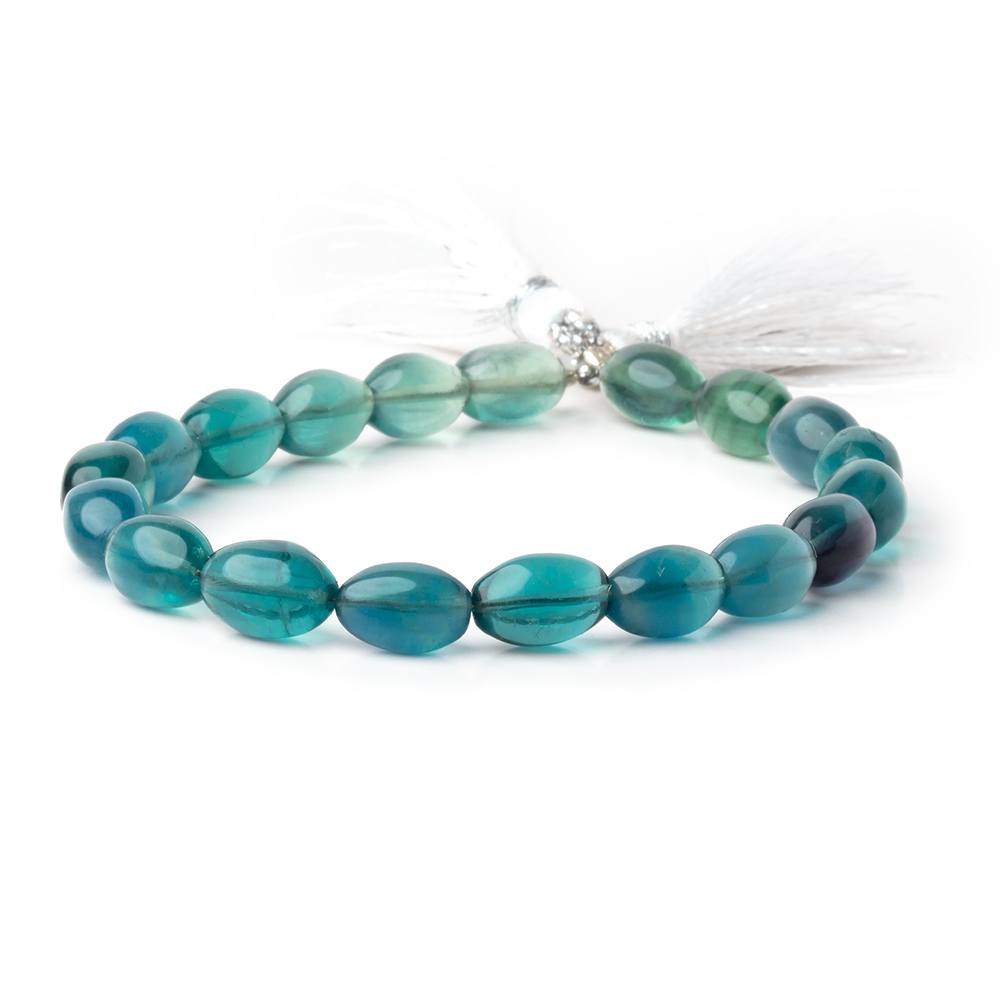 9x6-11x7mm Shaded Fluorite Plain Marquise Beads 7.5 inch 18 pieces AA (ONLINE ORDER ONLY)