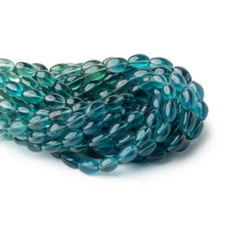 9x6-11x7mm Shaded Fluorite Plain Marquise Beads 7.5 inch 18 pieces AA (ONLINE ORDER ONLY)