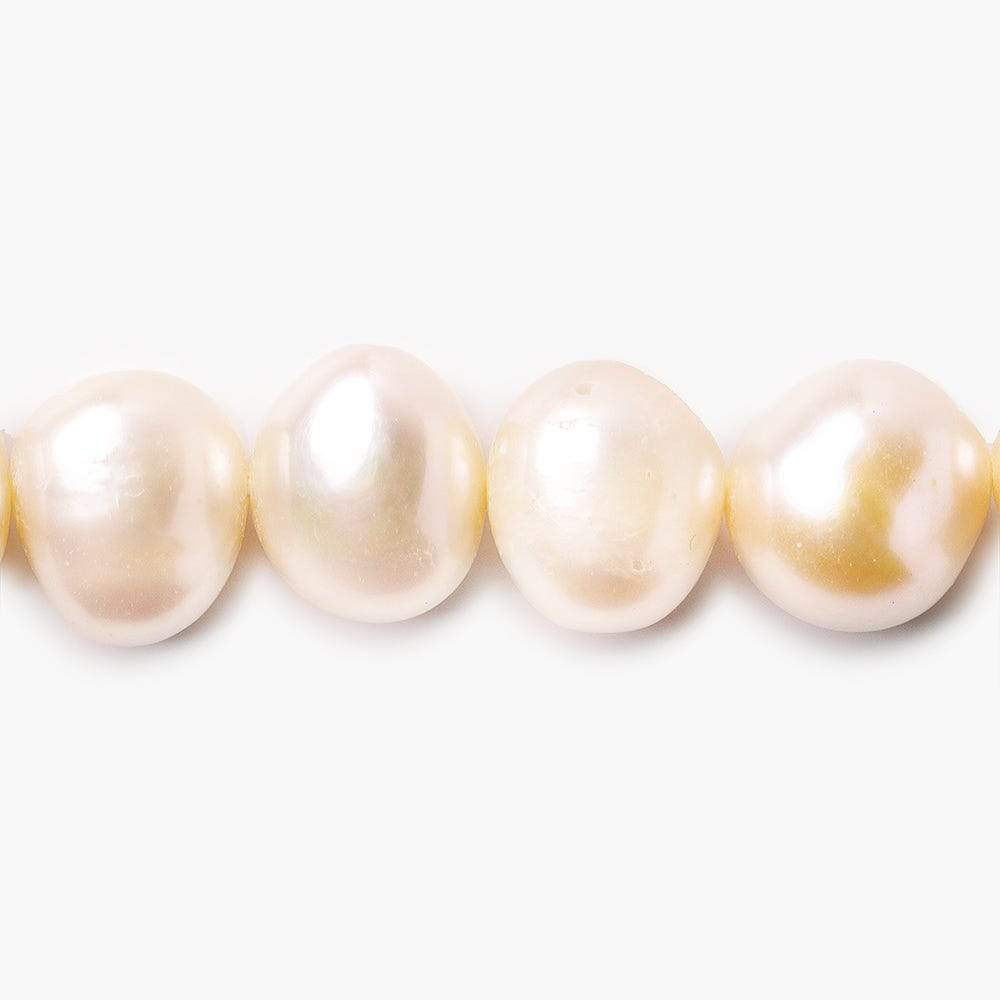 9x6mm Peach Side Drill Baroque Freshwater Pearl 15 inch 40 pcs (ONLINE ORDER ONLY)