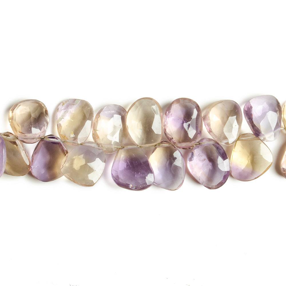 9x7-12x8mm Ametrine Freeform Briolette 8 inch 46 beads (ONLINE ORDER ONLY)