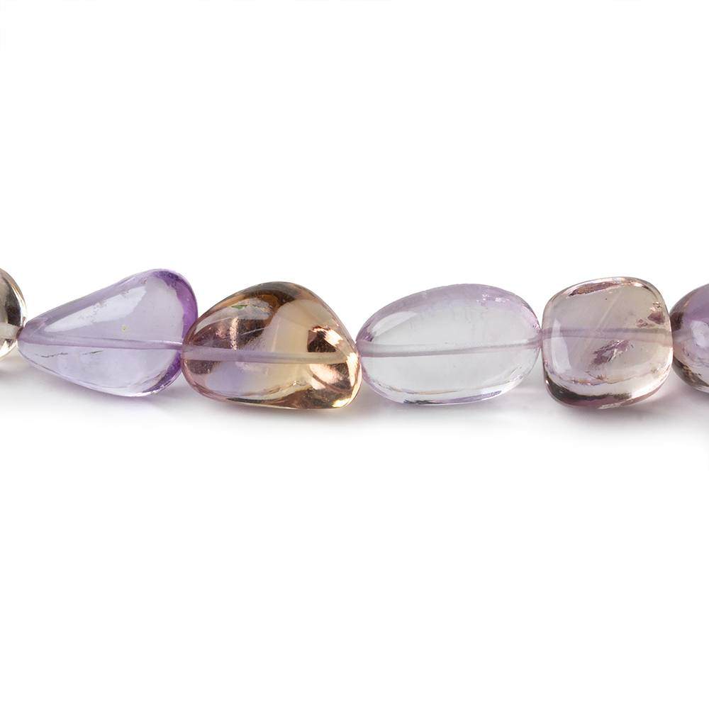 9x7-15x10mm Ametrine plain nugget beads 16 inch 37 pieces (ONLINE ORDER ONLY)