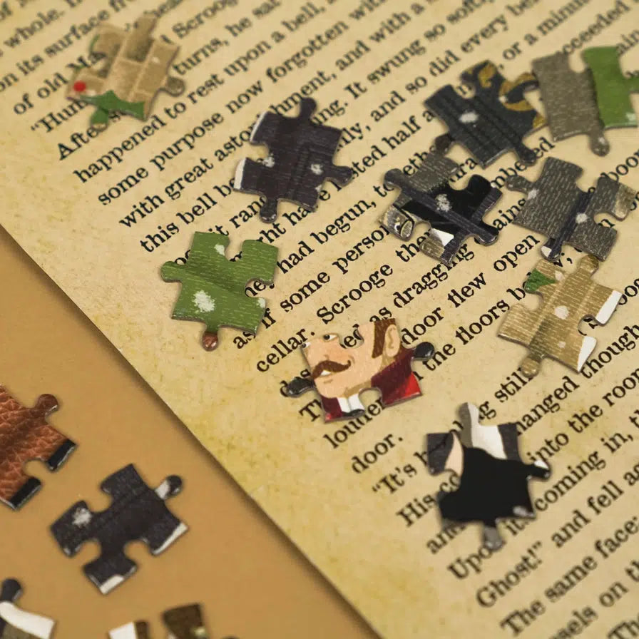 A Christmas Carol 252 Piece Double-Sided Jigsaw Puzzle Professor Puzzle (ONLINE ORDER ONLY)