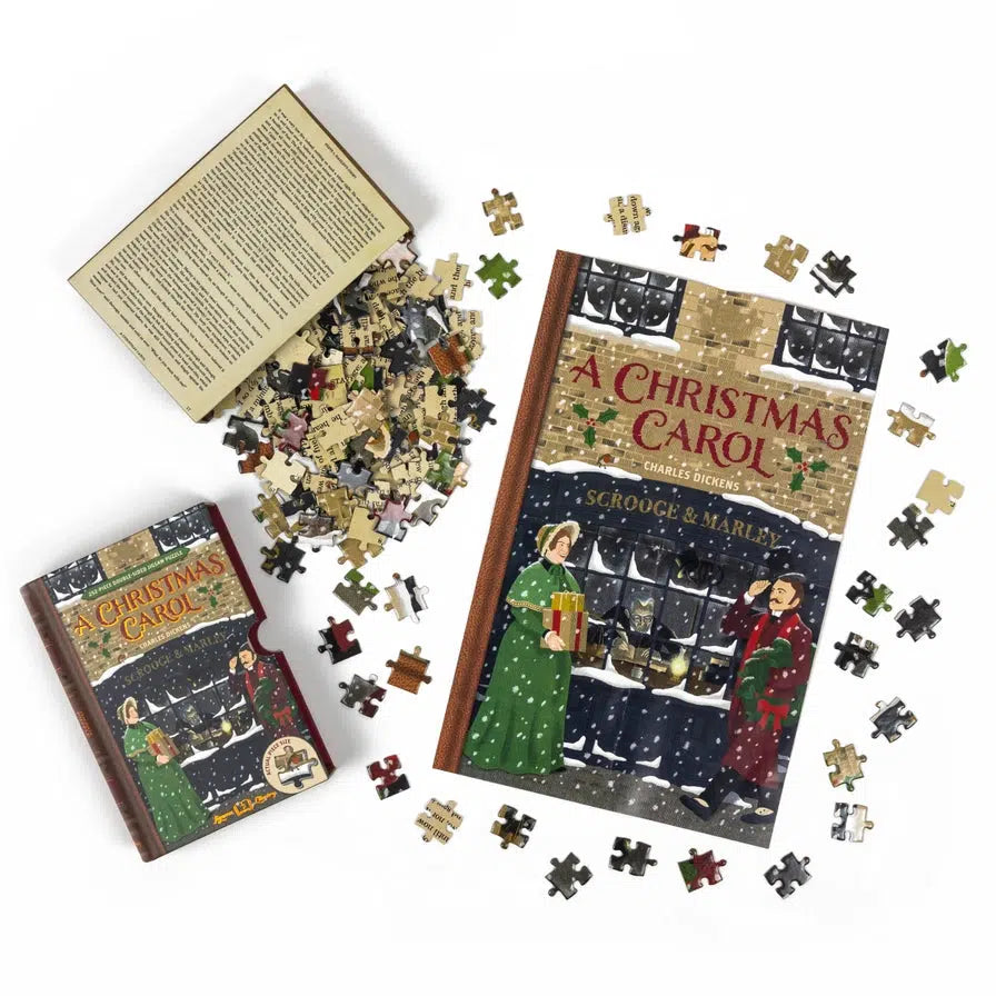A Christmas Carol 252 Piece Double-Sided Jigsaw Puzzle Professor Puzzle (ONLINE ORDER ONLY)