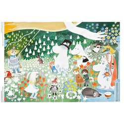 A Dangerous Journey Moomin 1000 Piece Jigsaw Puzzle Flame Tree (ONLINE ORDER ONLY)