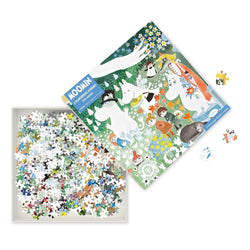 A Dangerous Journey Moomin 1000 Piece Jigsaw Puzzle Flame Tree (ONLINE ORDER ONLY)