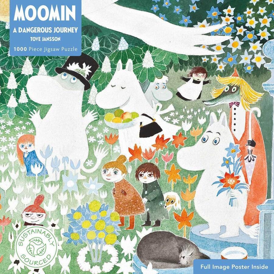 A Dangerous Journey Moomin 1000 Piece Jigsaw Puzzle Flame Tree (ONLINE ORDER ONLY)