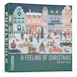 A Feeling of Christmas 500 Piece Jigsaw Puzzle PuzzleFolk (ONLINE ORDER ONLY)