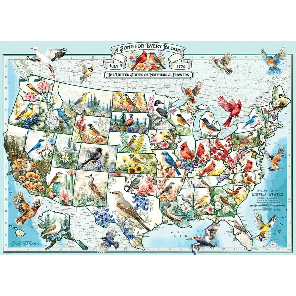 A Song for Every Bloom 300 Piece Jigsaw Puzzle Eurographics (ONLINE ORDER ONLY)