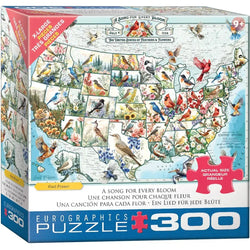A Song for Every Bloom 300 Piece Jigsaw Puzzle Eurographics (ONLINE ORDER ONLY)