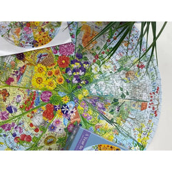 A Year in the Garden 500 Piece Round Jigsaw Puzzle Gibsons (ONLINE ORDER ONLY)