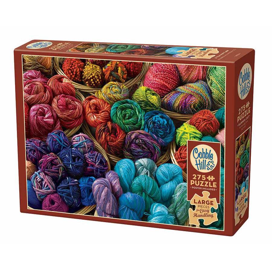 A Yen for Yarn 275 Large Piece Jigsaw Puzzle Cobble Hill (ONLINE ORDER ONLY)