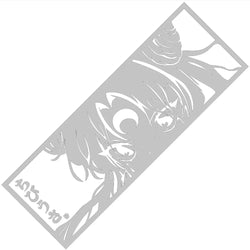 Black Lady | Sailor Moon | Chibiusa Car Sticker Anime PVC Window Decoration Auto Parts Laser Stickers Beautiful Girl Vinyl Decal (ONLINE ORDER ONLY)