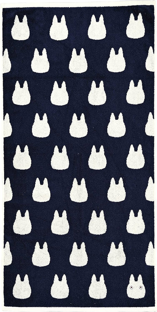My Neighbor Totoro Big Bath Towel Blue and White (ONLINE ORDER ONLY)