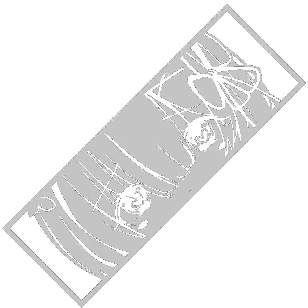 REM Waifu | Best Girl + | Anime Car Sticker Window Decoration Auto Parts Lovely  Stickers Laser Vinyl Decals (ONLINE ORDER ONLY)