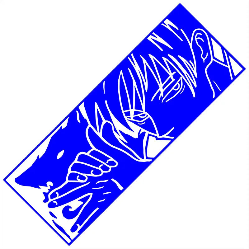 Anime Stickers  My Domain For Stickers Personality Decoration Laptop Computer Auto Parts Bumper The Window PVC Vinyl Decals (ONLINE ORDER ONLY)