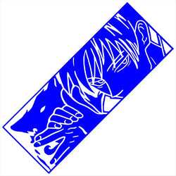 Anime Stickers  My Domain For Stickers Personality Decoration Laptop Computer Auto Parts Bumper The Window PVC Vinyl Decals (ONLINE ORDER ONLY)