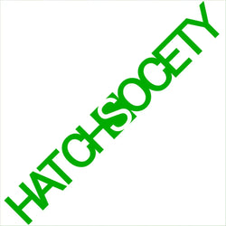 Hatch Society Car Stickers Windshield Banner JDM Graphics Fits Low Stance Decoration Sticker Die Cutting Vinyl Decals (ONLINE ORDER ONLY)