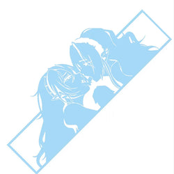 For Car Sticker Sanime Waifu Bumper Window Decal Anime RV Vinyl Motorcycle Graffiti Sticker Laser Waterproof Custom Printing (ONLINE ORDER ONLY)